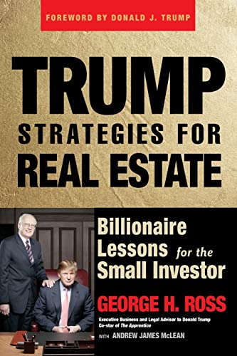 Beispielbild fr Trump Strategies for Real Estate : Billionaire Lessons for the Small Investor zum Verkauf von Colorado's Used Book Store