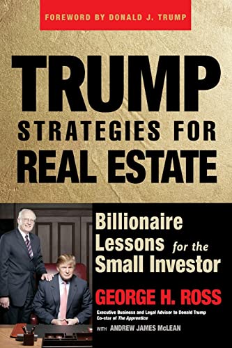 Imagen de archivo de Trump Strategies for Real Estate: Billionaire Lessons for the Small Investor a la venta por BookHolders