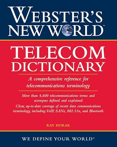 Stock image for Webster's New World Telecom Dictionary for sale by SecondSale