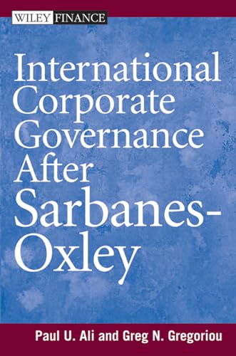 Beispielbild fr International Corporate Governance after Sarbanes-Oxley zum Verkauf von Better World Books: West