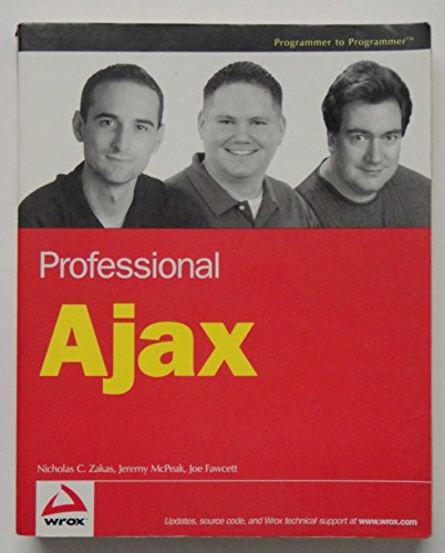 Stock image for Professional Ajax for sale by Wonder Book