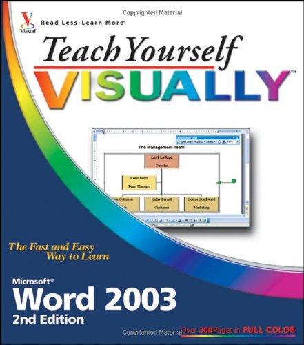 9780471784883: Teach Yourself Visually Microsoft Word 2003 (Teach Yourself Visually (Tech))