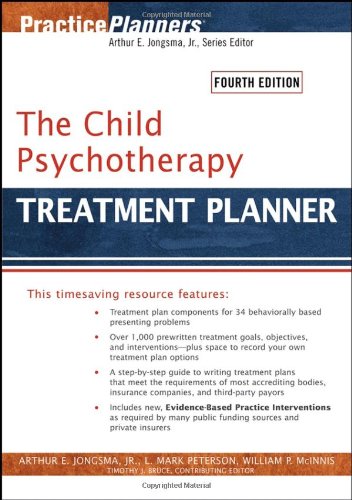 Stock image for The Child Psychotherapy Treatment Planner (Practice Planners) for sale by HPB-Red