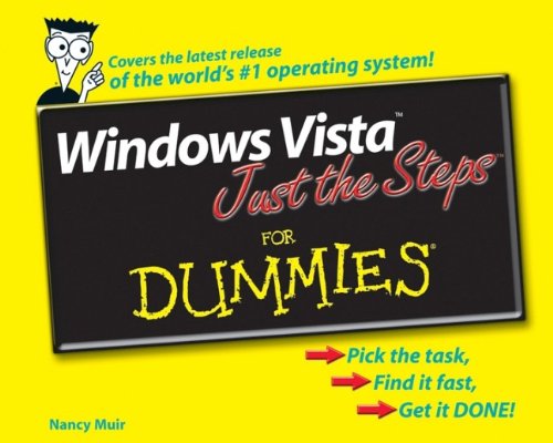 9780471786856: Windows Vista Just the Steps For Dummies (For Dummies Series)