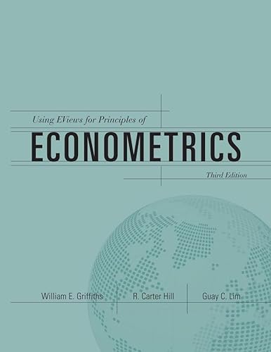 9780471787112: WITH e-Views Computing Handbook (Using EViews for Principles of Econometrics)