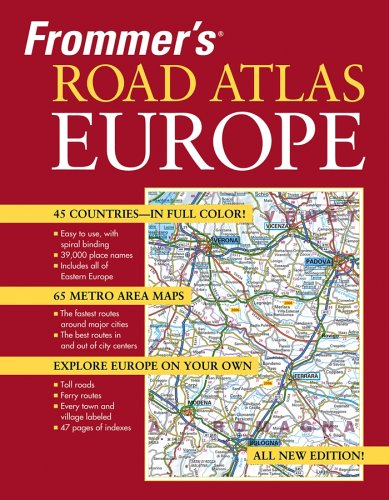 Beispielbild fr Frommer's Road Atlas Europe zum Verkauf von HPB-Emerald