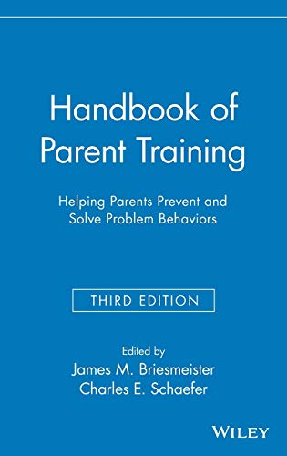 Imagen de archivo de Handbook of Parent Training a la venta por Blackwell's