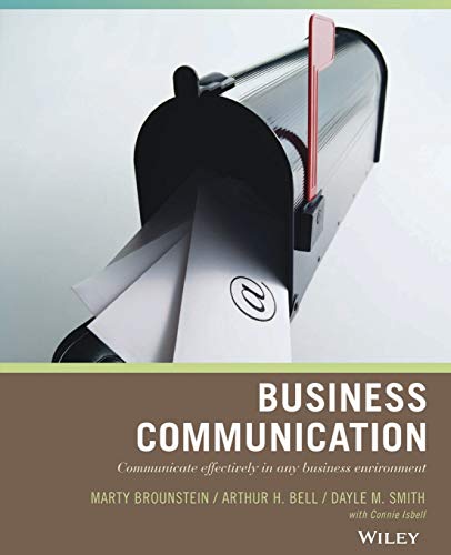 Stock image for Wiley Pathways Business Communication for sale by Better World Books