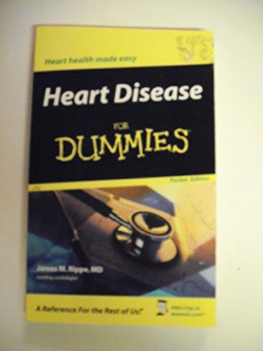 Beispielbild fr Heart Disease for Dummies Pocket Edition zum Verkauf von Wonder Book