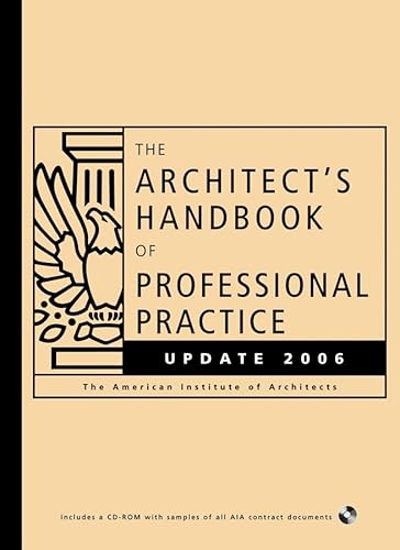 9780471792949: The Architect's Handbook of Professional Practice Update 2006