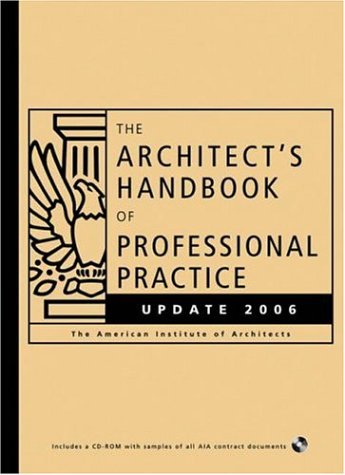 9780471792949: The Architect's Handbook of Professional Practice Update 2006