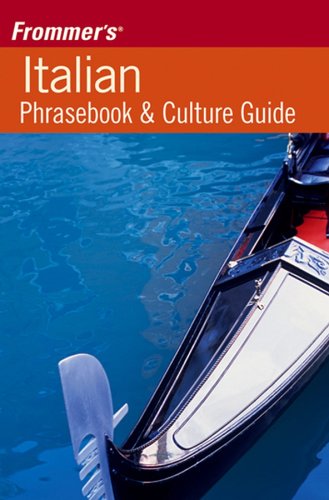 Stock image for Frommer's Italian Phrasebook and Culture Guide for sale by Better World Books: West