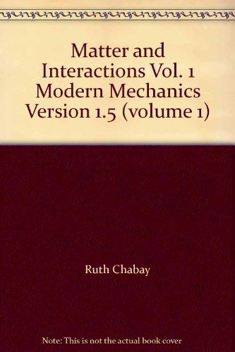 chabay ruth w - matter interactions - AbeBooks
