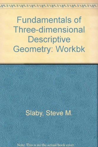 9780471796220: Fundamentals of Three-Dimensional Descriptive Geometry