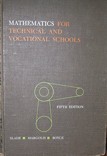 9780471796305: Mathematics for Technical and Vocational Schools