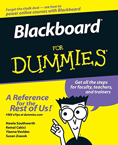 Beispielbild fr Blackboard For Dummies zum Verkauf von SecondSale