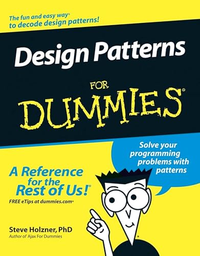 Stock image for Design Patterns For Dummies (For Dummies Series) for sale by Goldstone Books