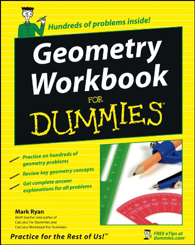 Beispielbild fr Geometry Workbook for Dummies zum Verkauf von Better World Books
