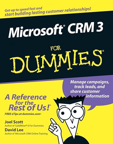 Stock image for Microsoft CRM 3 For Dummies for sale by Wonder Book