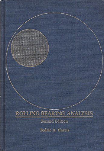Imagen de archivo de Rolling Bearing Analysis a la venta por HPB-Red