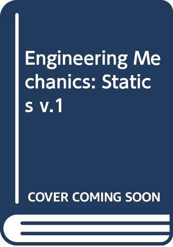 9780471804239: Statics (v.1) (Engineering Mechanics)