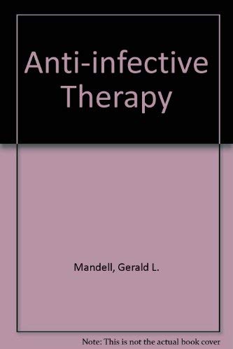 Stock image for Anti-Infective Therapy for sale by Pistil Books Online, IOBA