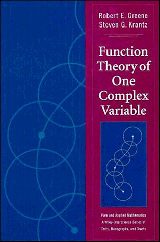 Stock image for FUNCTION THEORY of ONE COMPLEX VARIABLE * for sale by L. Michael