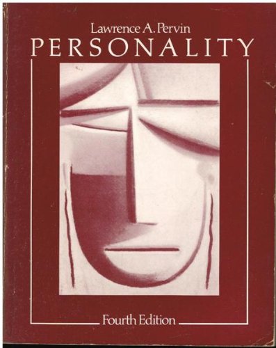 9780471805229: Personality: Theory and Research (Wiley international edition)