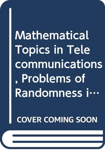 Imagen de archivo de Problems of Randomness in Communication Engineering a la venta por Alien Bindings