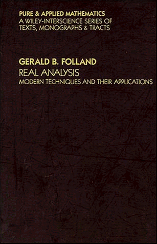 9780471809586: Real Analysis: Modern Techniques and Their Applications (Pure & Applied Mathematics S.)