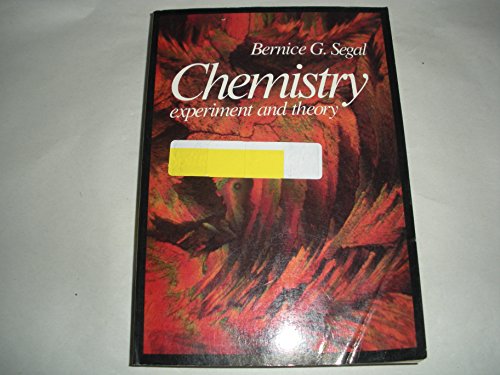Imagen de archivo de Chemistry Experiment and Theory, Solutions Manual a la venta por HPB-Red