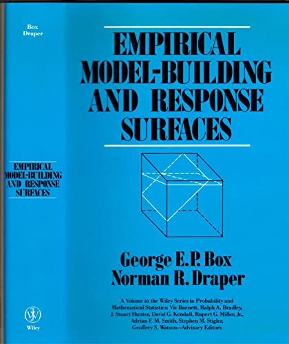 Beispielbild fr Empirical Model-Building and Response Surfaces zum Verkauf von Better World Books