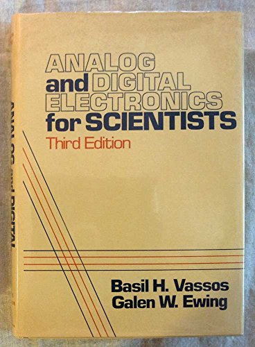 Imagen de archivo de Analog and Digital Electronics for Scientists a la venta por Callaghan Books South