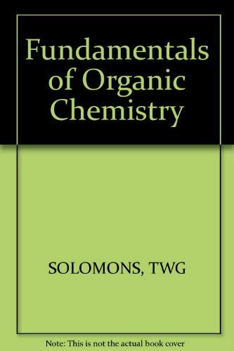 Imagen de archivo de Fundamentals of Organic Chemistry 2nd a la venta por a2zbooks