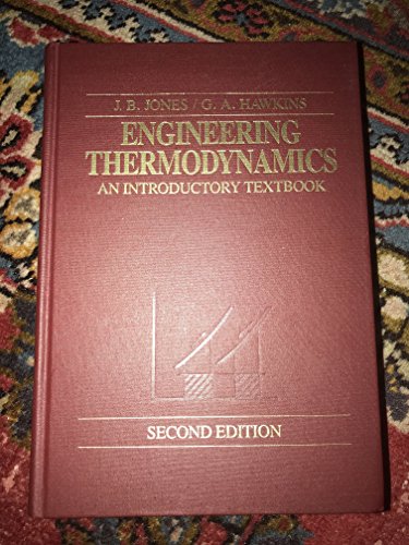 Beispielbild fr Engineering Thermodynamics : An Introductory Textbook zum Verkauf von Better World Books
