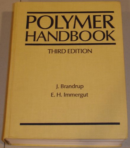 Imagen de archivo de Polymer Handbook, 3rd Edition a la venta por HPB-Red