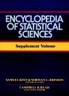Stock image for Encyclopedia of Statistical Sciences: Supplement Volume for sale by Phatpocket Limited