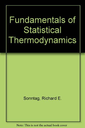 Beispielbild fr Fundamentals of Statistical Thermodynamics zum Verkauf von ThriftBooks-Dallas