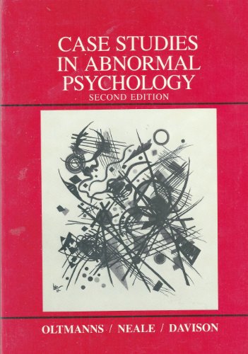 Stock image for Case Studies in Abnormal Psychology for sale by Better World Books: West