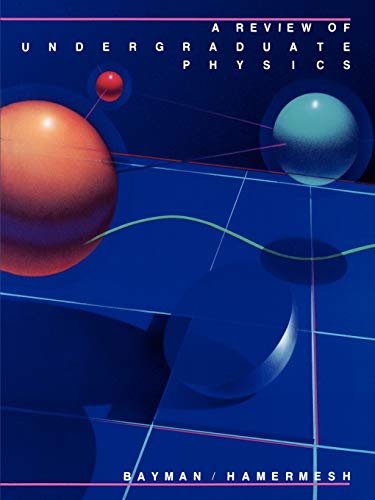 Stock image for a REVIEW of UNDERGRADUATE PHYSICS * for sale by L. Michael