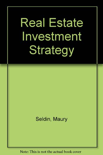 9780471816867: Real Estate Investment Strategy