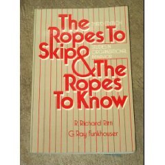 Beispielbild fr Ropes to Skip and the Ropes to Know: Studies in Organizational Behavior (Wiley Series in Management) zum Verkauf von Wonder Book