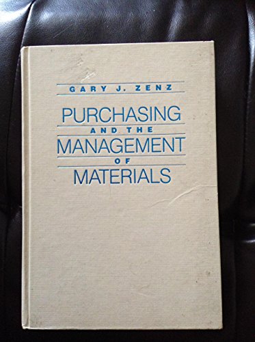 9780471818021: Purchasing and the Management of Materials