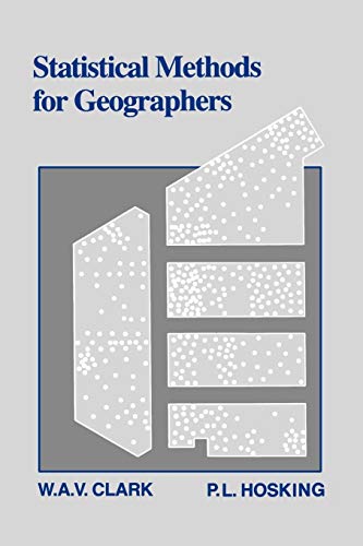 Imagen de archivo de Statistical Methods for Geographers a la venta por HPB-Red