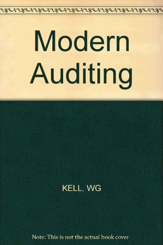 9780471819196: Modern Auditing