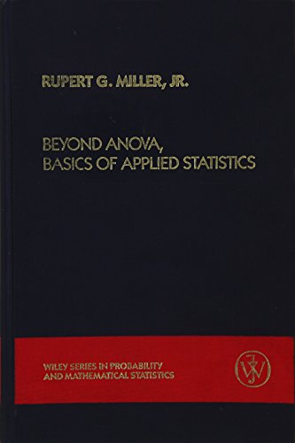 Beispielbild fr Beyond ANOVA: Basics of Applied Statistics zum Verkauf von Anybook.com
