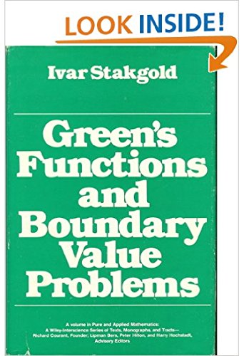 9780471819677: Green's Functions and Boundary Value Problems