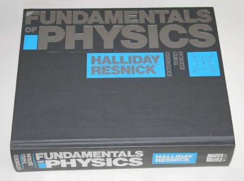 9780471819950: Fundamentals of Physics: Halliday: Fundamentals Of Physics 3ed Extended (amalgamation Of 2 Volumes)