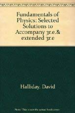 Imagen de archivo de Fundamentals of Physics, Solutions Manual a la venta por ThriftBooks-Dallas