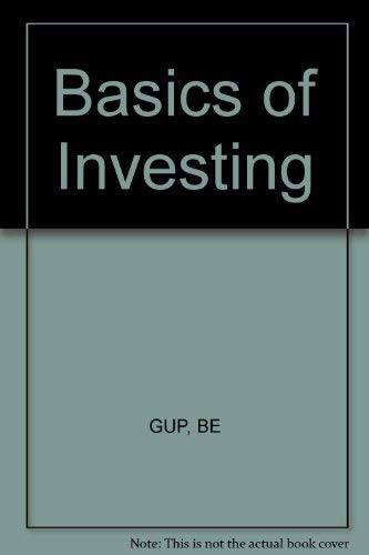 Beispielbild fr The Basics of Investing zum Verkauf von HPB-Red